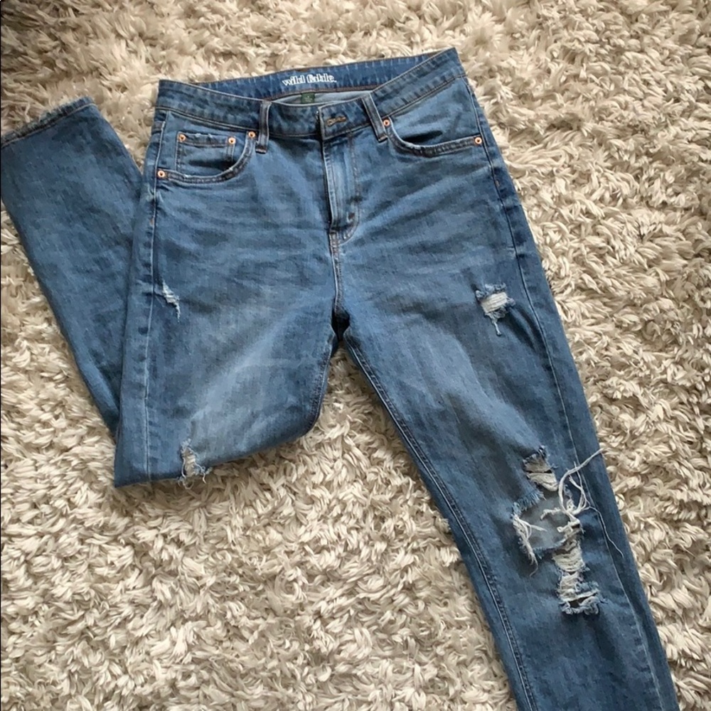 Wild Fable High Rise Mom Jeans Size 6